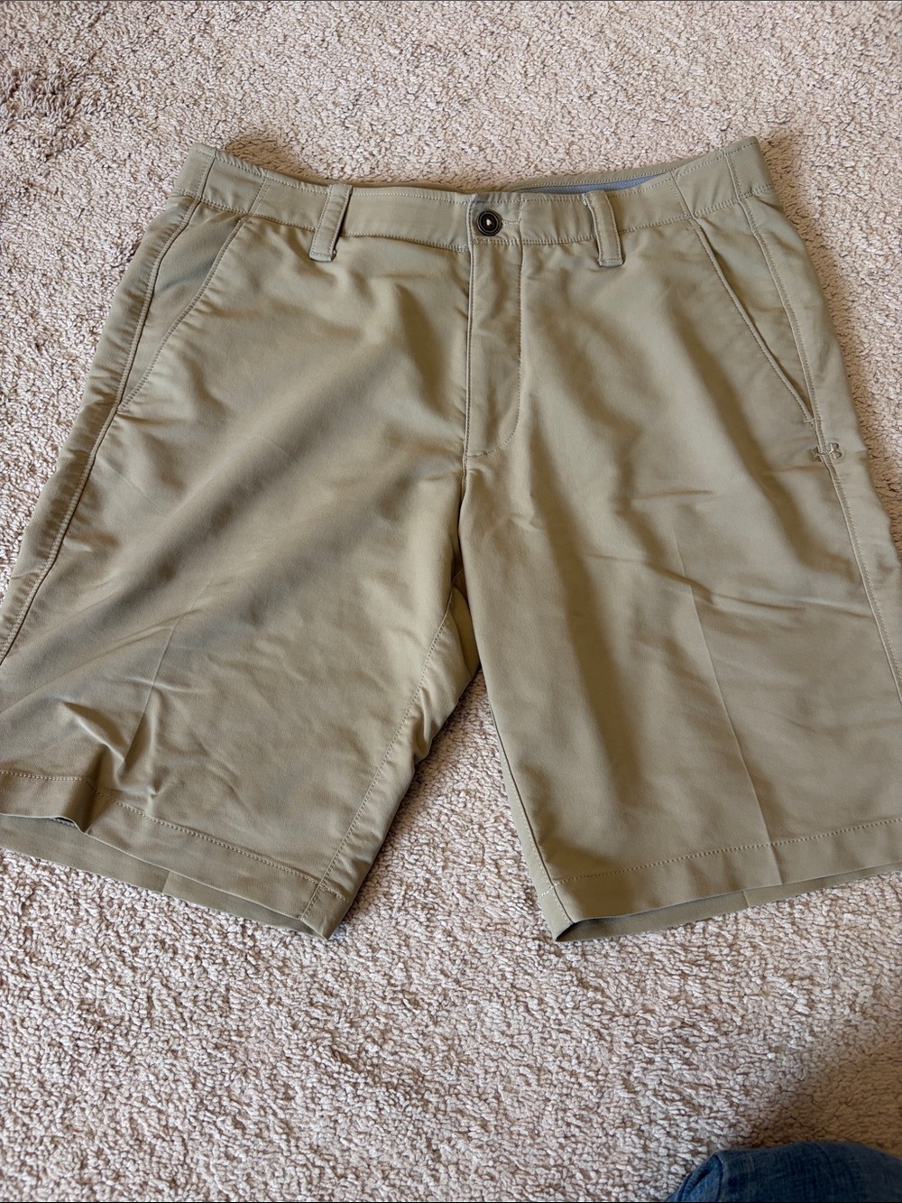 Men's Flat Front Khaki Shorts — Lightweight Everyday Style